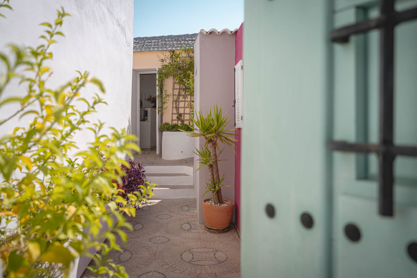 Entering your exclusive private holiday property